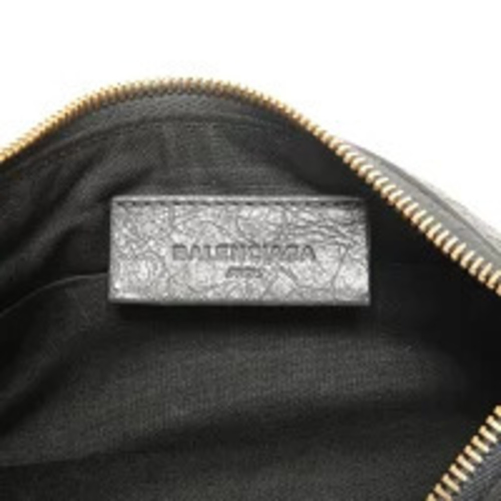 Balenciaga Giant Envelope Lambskin Clutch Bag Gray - Picture 11 of 12